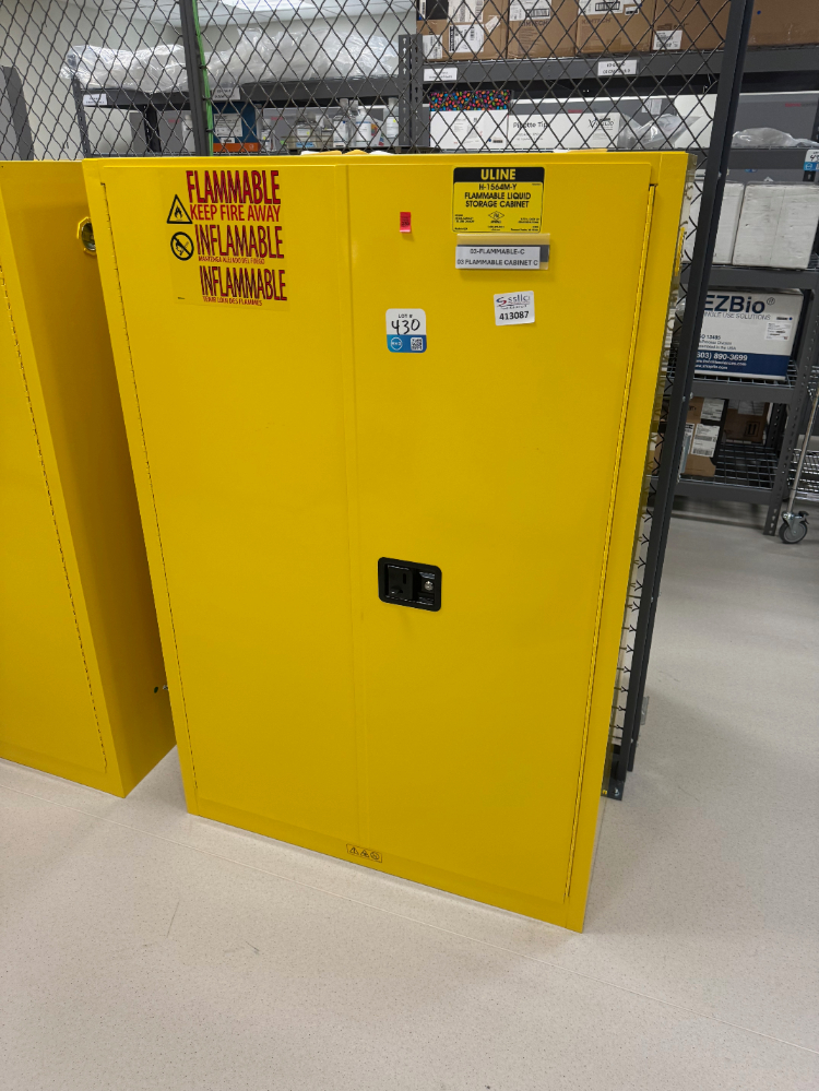Image of ULINE 45 Gallon Flammable Liquid Storage Cabinet